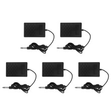5Pcs Sturdy Damper Pedal Black ABS Metal Piano Keyboard Accessory