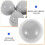 10Pcs Weatherproof Plastic Nut Protectors and Playground Bolt Covers 8