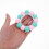 Collier Peluche Pour Animaux Confortables Multicolores 6