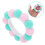 Collier Peluche Pour Animaux Confortables Multicolores 10