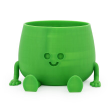 (Prop Up) Cute Succulent Plant Resin Vase Creative Promote Healthy Growth Planter for Home Apartment Office Decor