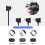 Cabo extensor Micro USB para Tipo-C de 90 para DJI Mavic Air2/Air2S/Mini2/Pocket2/Osmo Pocket – compatível com DJI 5