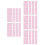 500Pièces Papier De Soie Rose Doux Pour DIY 5