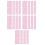 500Pièces Papier De Soie Rose Doux Pour DIY 6