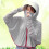 Multifunctionele Grijze Sunscreen Wrap Met Capuchon 9