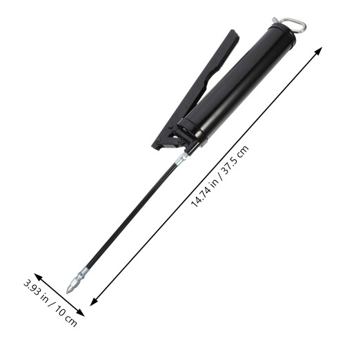 Graisseuse Pour Auto Acier Sans Soudure Noir Ergonomique 1