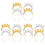 12Pcs Glittery 2024 Tinsel Headbands Assorted Hairbands 4