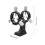 2Pcs Sturdy Finder bracket Black Metal for Telescope Accessories 2