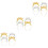 12Pcs Glittery 2024 Tinsel Headbands Assorted Hairbands 6