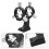 2Pcs Sturdy Finder bracket Black Metal for Telescope Accessories 9