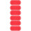 6Pcs Red Decorative PU Handbag Bottom Base for DIY Crochet Projects 8