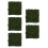 5Pcs High Realism Plastic Artificial Moss Mat for Indoor Outdoor Use 7