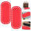 6Pcs Red Decorative PU Handbag Bottom Base for DIY Crochet Projects 10