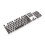 Round Keys PBT Gaming Keyboard Retro - black 3