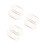 30Stk Metallring DIY Ring Gold Für Bastelprojekte Macrame 10