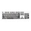 Round Keys PBT Gaming Keyboard Retro - black 5