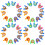 3Sets Multi Plastic Mini Flying Disc Launcher Toy for Children 3