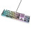 Round Keys PBT Gaming Keyboard Retro - black 7