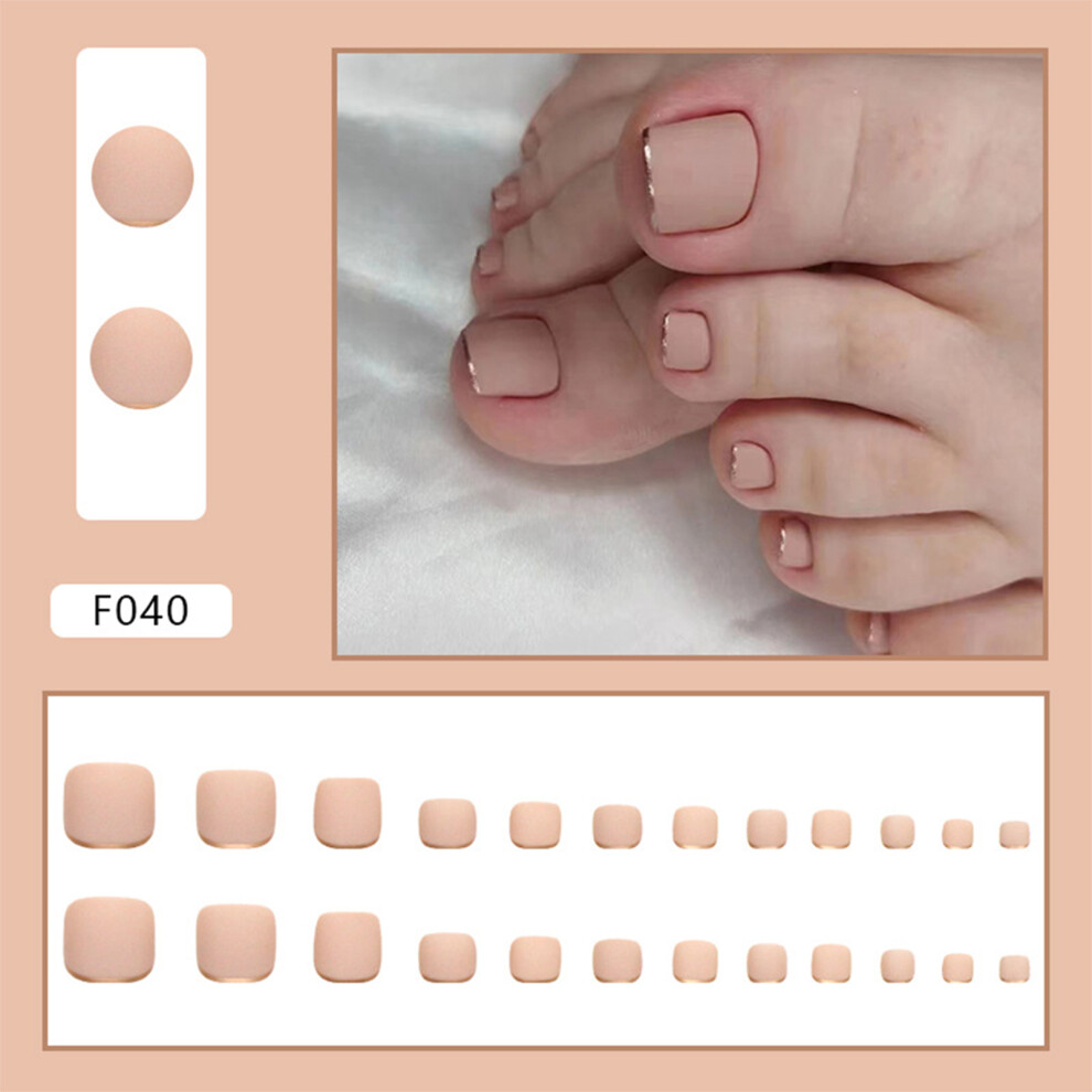 Reach-Tools (Jelly Glue Model) Colorful Resin Toenail Patches For Girls