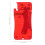 50Pcs Household Needle Threader Tool Red Ps Material for String Craft 2