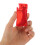 50Pcs Household Needle Threader Tool Red Ps Material for String Craft 3
