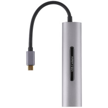 Compact USB C Hub With4K HDMI Output And Super Fast Data Transfer, Versatile Multiport Adapter Featuring100W Power Delivery And Portable