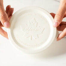 (350ml White) 800ml Glass Jar, Airtight PE Lid, Food Safe Storage