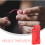 50Pcs Household Needle Threader Tool Red Ps Material for String Craft 6