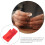 50Pcs Household Needle Threader Tool Red Ps Material for String Craft 7