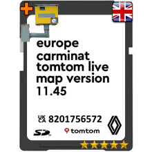 LATEST RENAULT LIVE 11.45 SAT NAV SD CARD FOR CAPTUR CLIO MEGANE SCENIC LAGUNA ESPACE MAP UPDATE