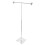 photobooth backdrop frame stand Adjustable Stainless Steel White 1Pack 5