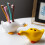 Duck Ceramic Toothbrush Rack for Kids 1-Pack 4