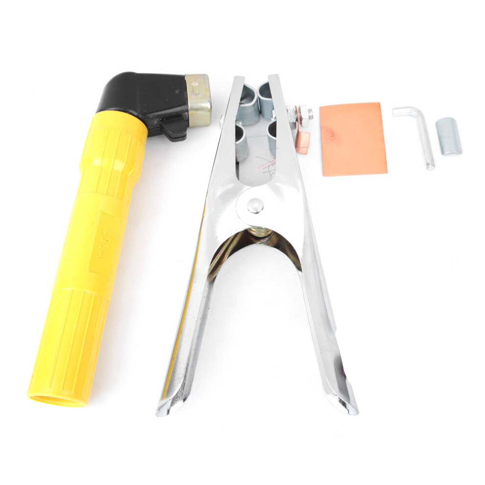 Quick Connector Welding Electrode Holder For Mma Arc Stick Welding, Copper Holding Plier With Stable Welding Current Wide Compatibility And Ergonomic 9159805487354