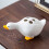 Duck Ceramic Toothbrush Rack for Kids 1-Pack 8