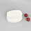 4Pcs Ceramic Tea Coffee Sugar Canisters White Small Coffee Sugar Jars 11
