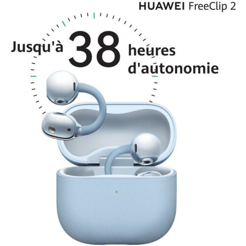 Huawei Ecouteurs sans fil - HUAWEI - Freeclip 2 - Bleu 2