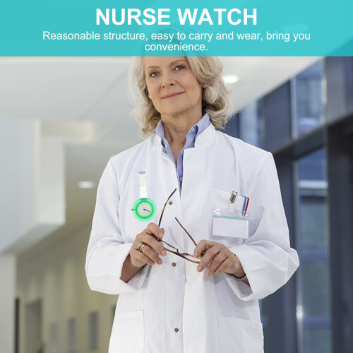 Creative Nurse Pocket Watch Delicate Hanging Chest Watch 2