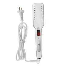 Super Wide Ceramic Hair Iron With Enhanced Shine And Gentle Heat, Adjustable Temperature Styling Tool With Even Heat Distribution For All Hair Types