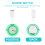 Creative Nurse Pocket Watch Delicate Hanging Chest Watch 5