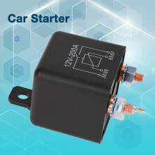 Premium 12V 200A Car Truck Starter Relay Heavy Duty Normal Open with Terminals
