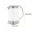 2L Large Capacity Stainless Steel Electric Kettle, Double Layer Wall, Automatic Shut Off, Safe Boiling 2