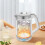 2L Large Capacity Stainless Steel Electric Kettle, Double Layer Wall, Automatic Shut Off, Safe Boiling 5