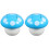 FRCOLOR 2pcs Decorative Trash Bin Small Garbage Can Desktop Rubbish Bin Office Desktop Trash Bin Office Accessory 3