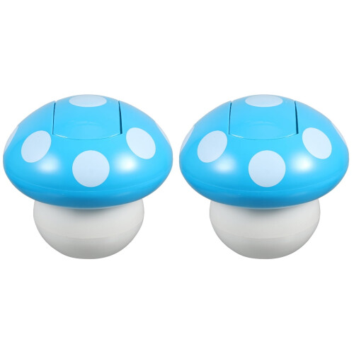 FRCOLOR 2pcs Decorative Trash Bin Small Garbage Can Desktop Rubbish Bin Office Desktop Trash Bin Office Accessory 2