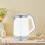 2L Large Capacity Stainless Steel Electric Kettle, Double Layer Wall, Automatic Shut Off, Safe Boiling 6