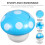 FRCOLOR 2pcs Decorative Trash Bin Small Garbage Can Desktop Rubbish Bin Office Desktop Trash Bin Office Accessory 5