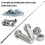 Telescoping Magnetic Grabber Adjustable 3 pcs 4