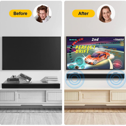 Βάσεις Soundbar Universal για τοποθέτηση σε τοίχο, Βάσεις στήριξης ηχείου για τοποθέτηση 1