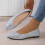 Women's Glitter Ballet Flats with Sequins and Memory Foam 6