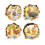 Easter 3D Window Decals Bunny Egg Clings 4 PCS 2